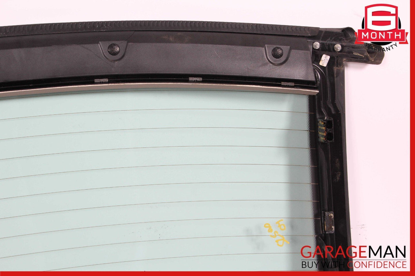 03-12 Mercedes R230 SL500 SL550 Rear Back Window Windshield Glass Assembly