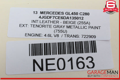 13-16 Mercedes X166 GL450 Park Assist Parktronic Sensor Control Module Unit OEM