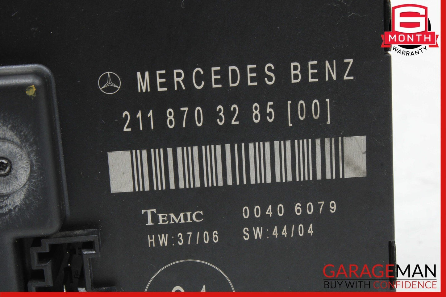 03-09 Mercedes W211 E350 E550 Rear Right Door Control Module 2118703285 OEM