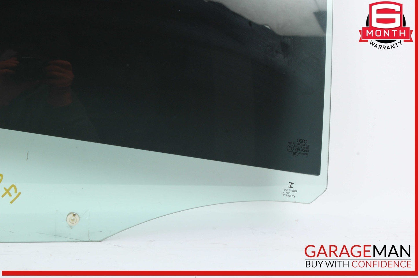 2015-2020 Audi A3 Rear Right Passenger Side Door Window Glass 43R00048