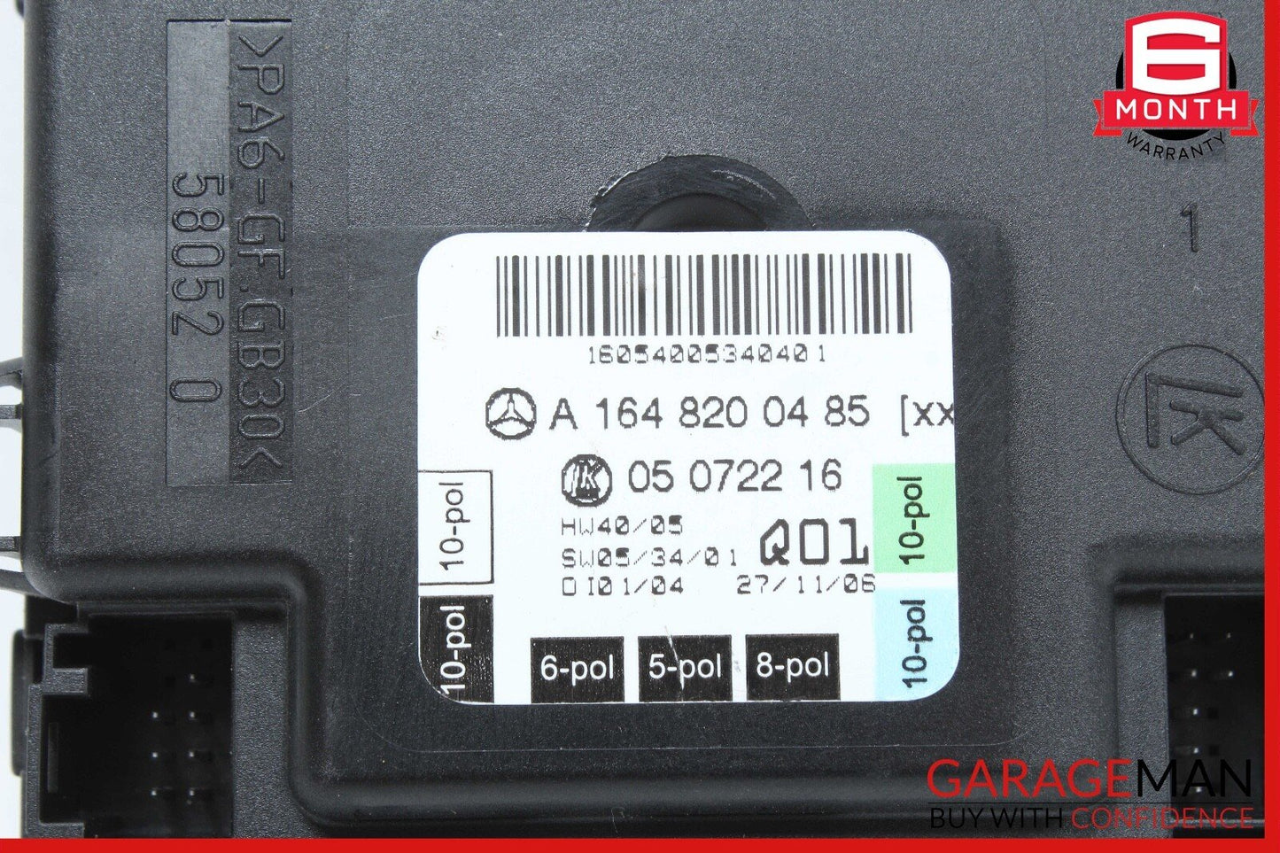 06-13 Mercedes W251 R350 GL450 Front Right Side Door Control Module OEM