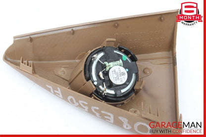 03-09 Mercedes W211 E350 E500 Front Left Side Tweeter Speaker Cover Brown OEM