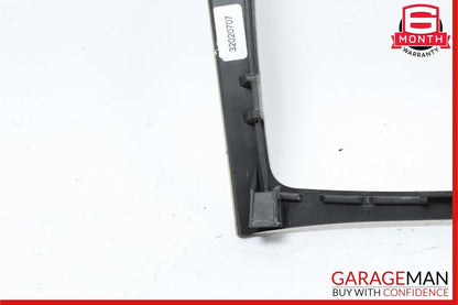 08-14 Mercedes W204 C350 Center Console Gear Shifter Trim Cover Panel Bezel Wood