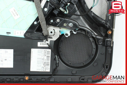 08-14 Mercedes W204 C250 Sedan Front Right Side Interior Door Panel Black Grey