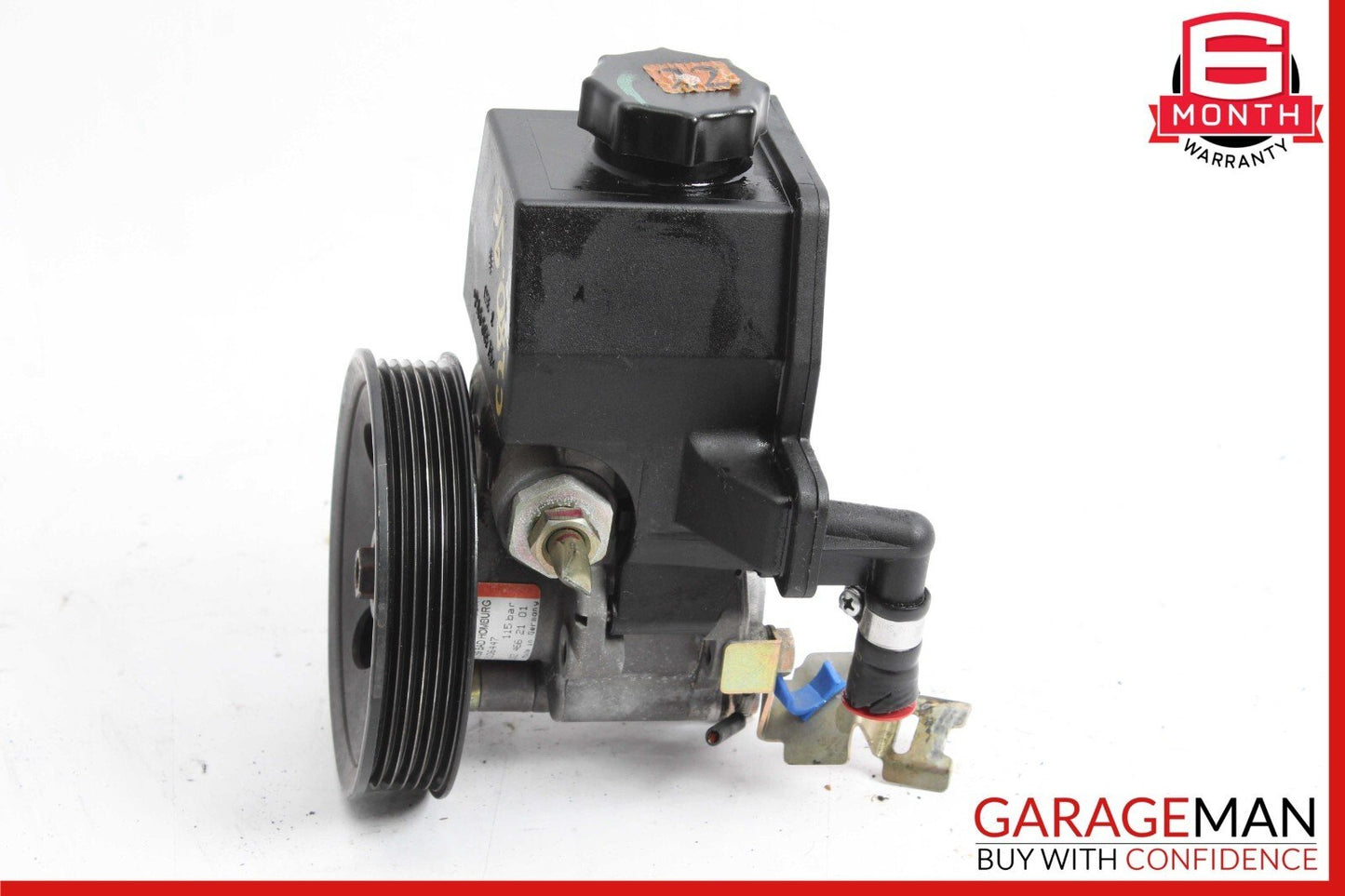 96-97 Mercedes W202 C280 Power Steering Pump Reservoir Module Assembly OEM