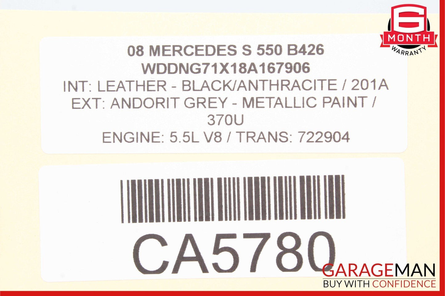 07-13 Mercedes W221 S550 CL550 CL63 Headlight Fog Light Switch Control Module