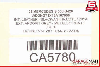 07-13 Mercedes W221 S550 CL550 CL63 Headlight Fog Light Switch Control Module