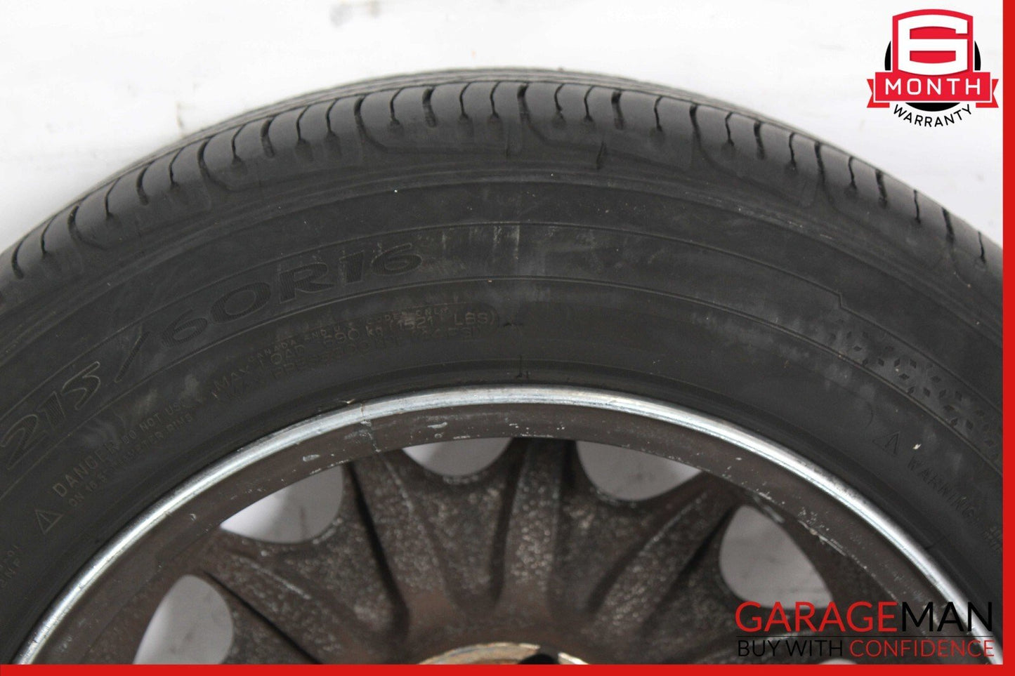 90-02 Mercedes R129 SL320 SL500 SL600 8 x 16 R16 Wheel Tire Rim Chrome OEM