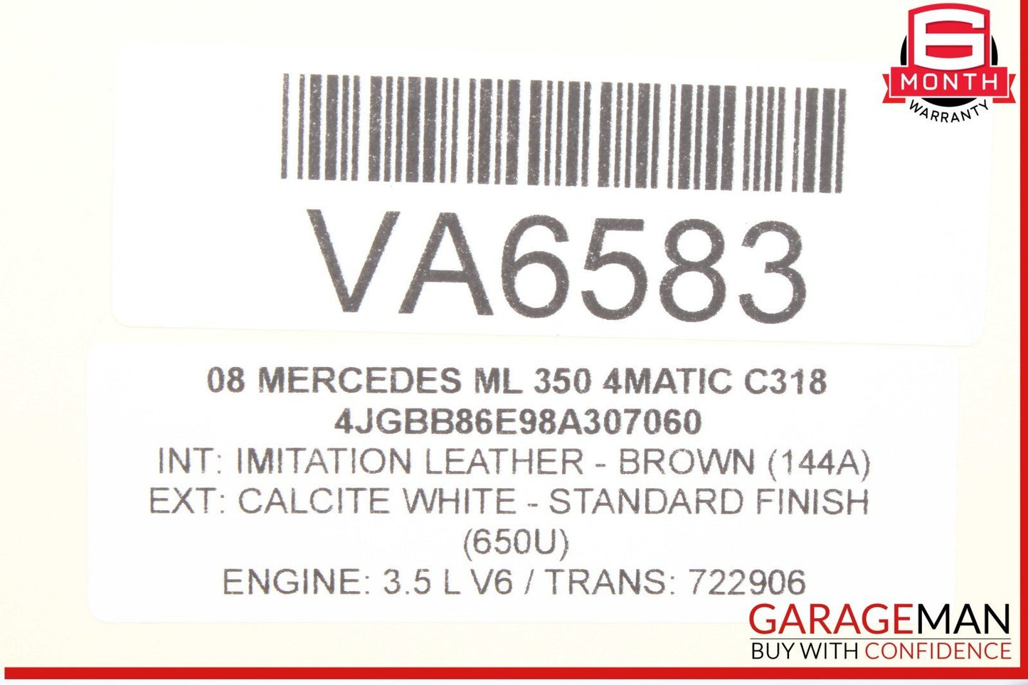 05-13 Mercedes W164 ML350 4MATIC Oil Filter Cooler Housing 2721800410 OEM