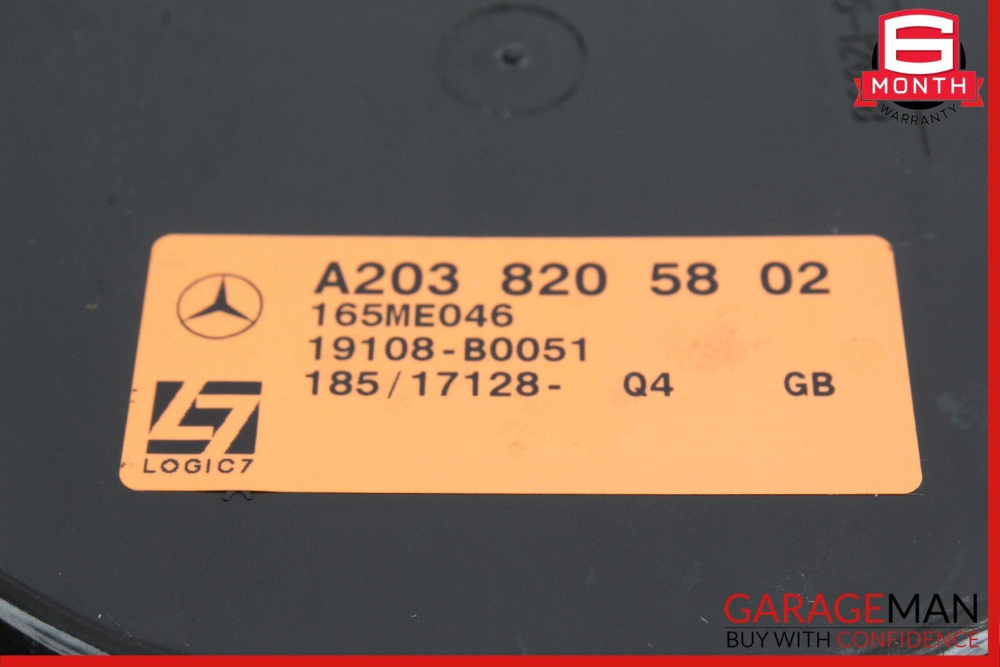 03-09 Mercedes W209 CLK350 C350 Rear Door Audio Sound Speaker Set of 2 Pc OEM