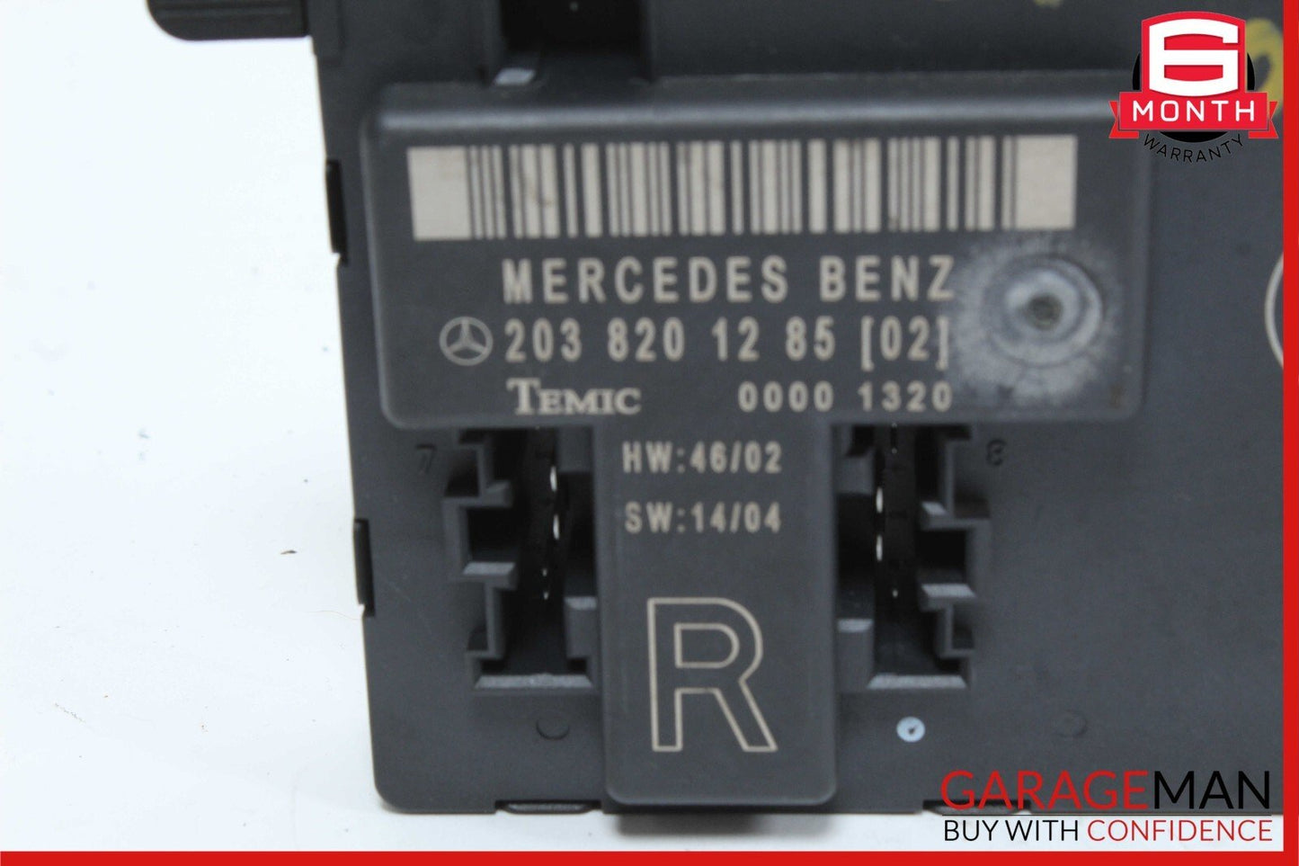 01-07 Mercedes W203 C230 Front Right Side Door Control Module 2038201285 OEM