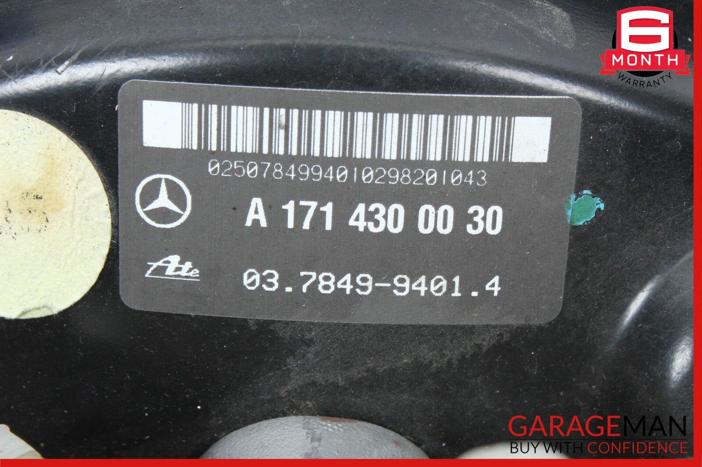 05-11 Mercedes R171 SLK300 SLK350 Power Brake Booster Master Cylinder Reservoir