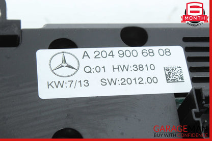 12-14 Mercedes W204 C250 C300 AC A/C Heater Climate Control OEM