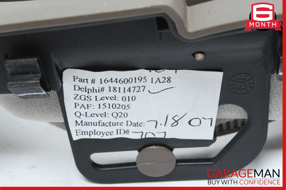 06-12 Mercedes X164 GL550 4Matic Steering Column Trim Shroud Cover Brown OEM