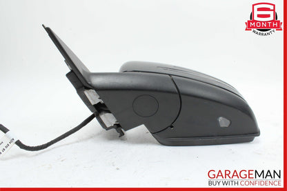 12-14 Mercedes W204 C250 C63 AMG Front Left Side Mirror Rear View Door Black OEM