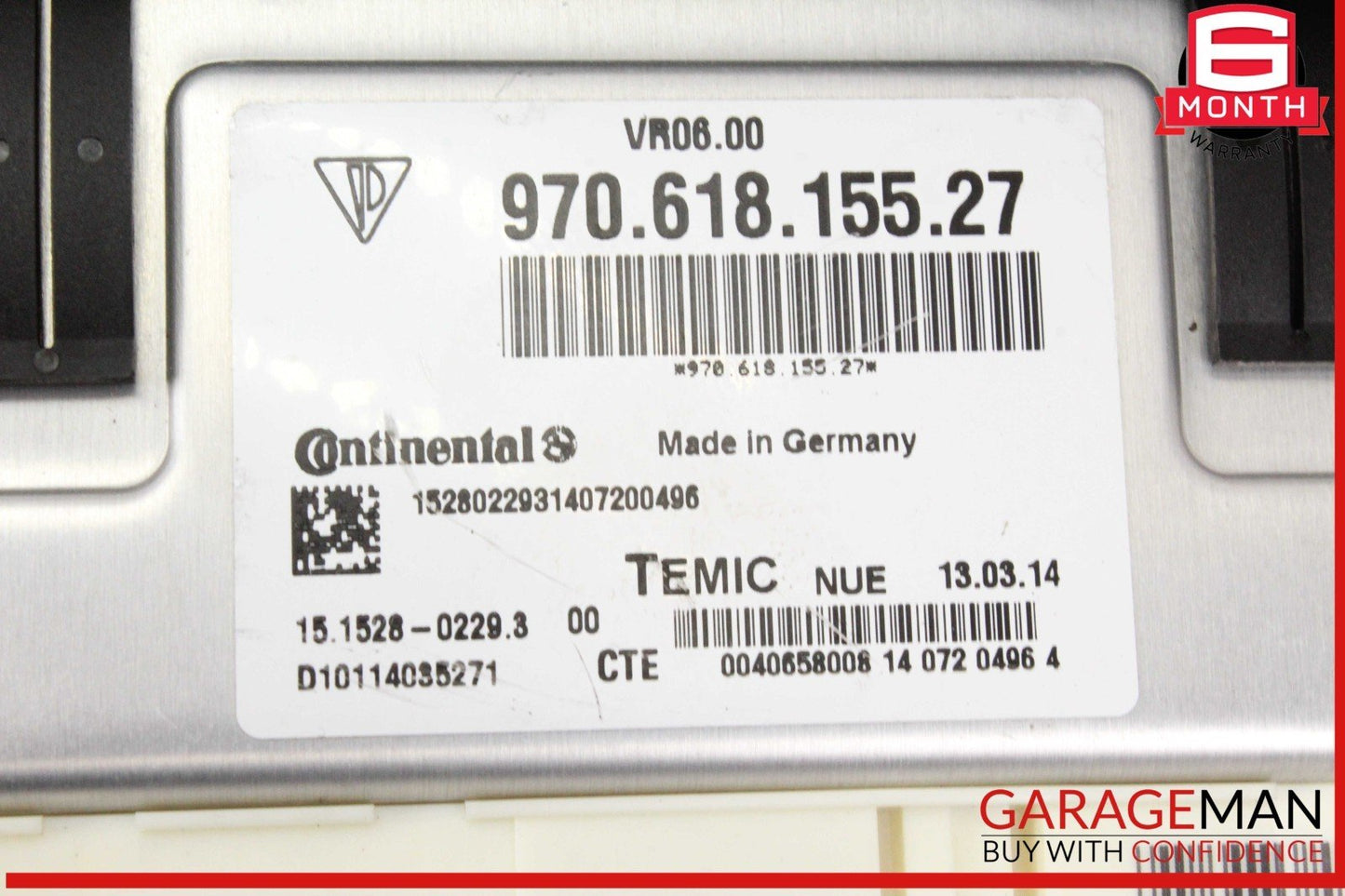 14-16 Porsche Panamera 970 E-Hybrid Air Suspension Airmatic Control Module Unit