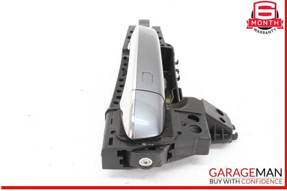 11-18 Audi A8 Front Right Passenger Side Exterior Door Handle Gray 4H0837886 OEM