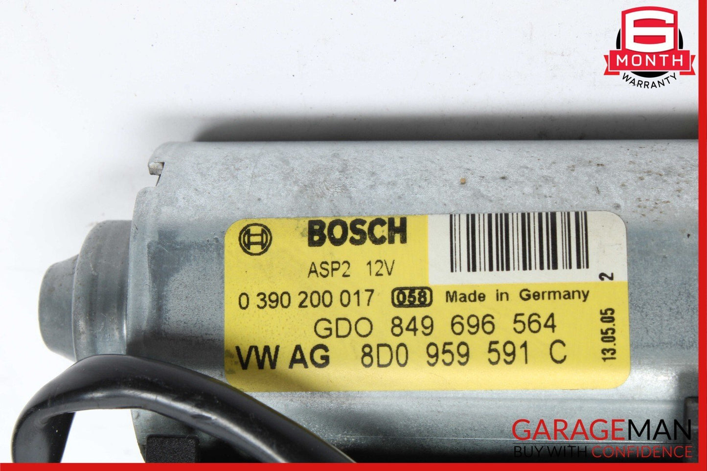 03-10 Porsche Cayenne 955 957 Sunroof Moonroof Motor Unit 8D0959591C OEM
