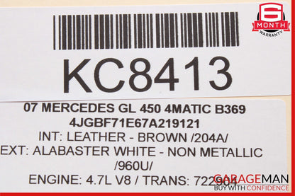 06-11 Mercedes X164 GL450 4MATIC Headlight Control Switch Module 1645450304 OEM