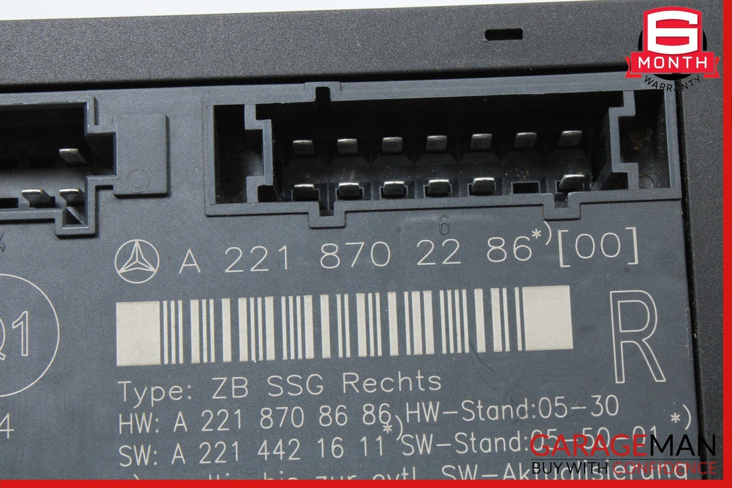 07-13 Mercedes W221 S550 S65 AMG Front Right Passenger Under Seat Control Module