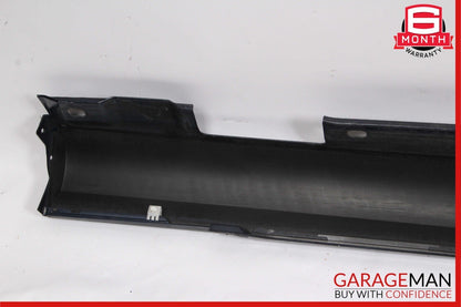 08-14 Mercedes W204 C250 AMG Sport Left Side Skirt Rocker Moulding Panel Blue