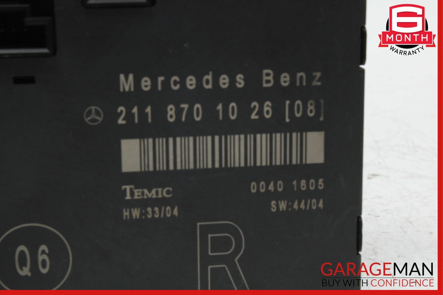 03-09 Mercedes W211 E320 E350 E550 Front Right Passenger Door Control Module