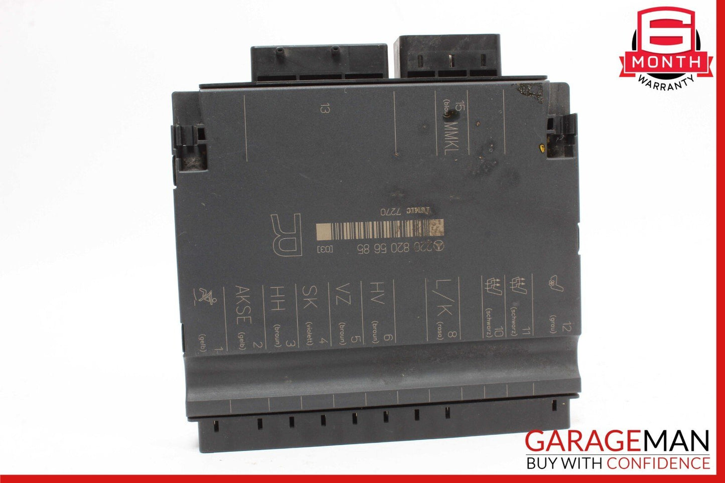 03-06 Mercedes W220 S55 AMG Front Right Passenger Side Seat Control Module Unit