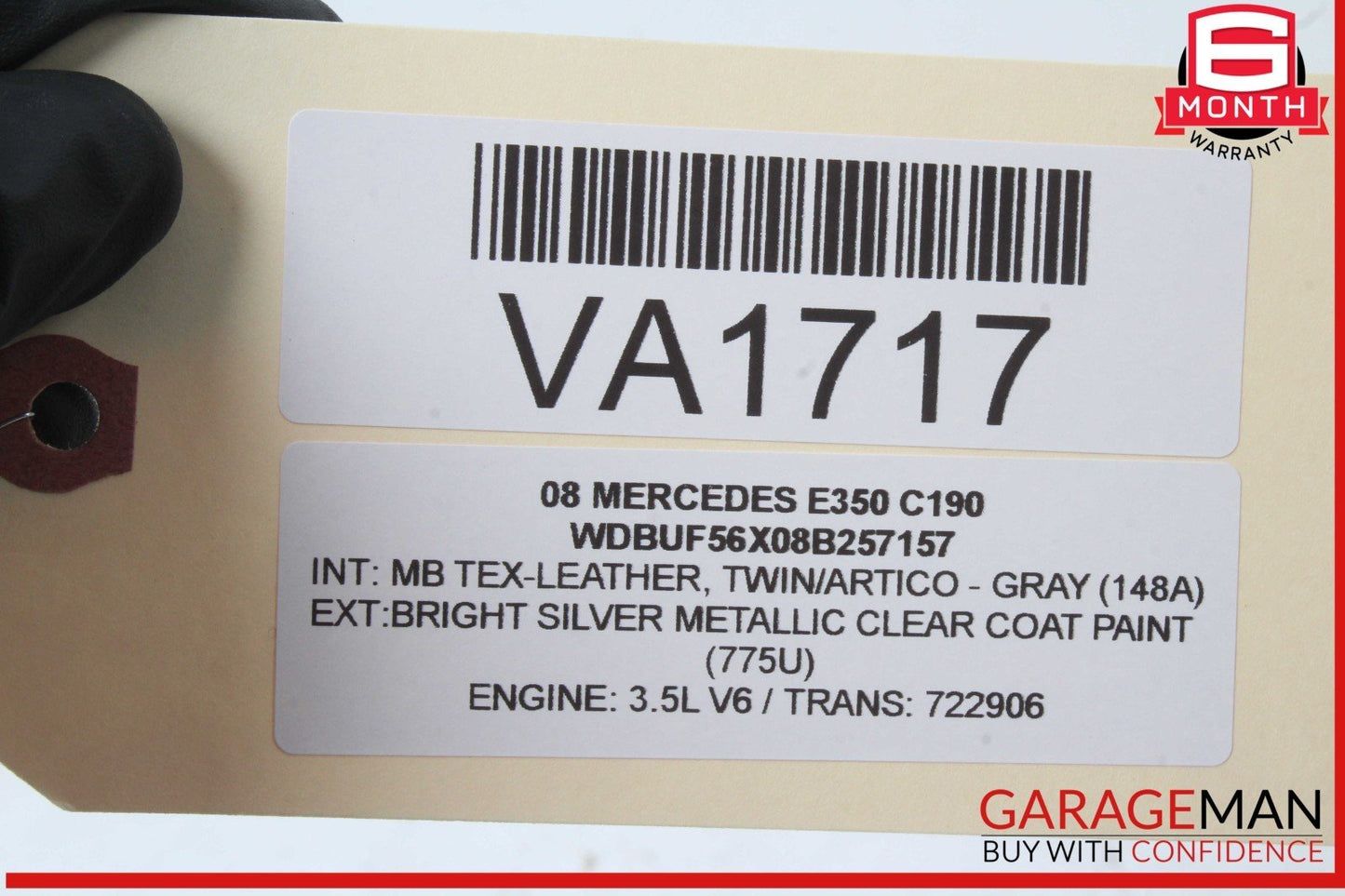 03-09 Mercedes W211 E350 E550 Rear Right Side Door Control Module Unit OEM