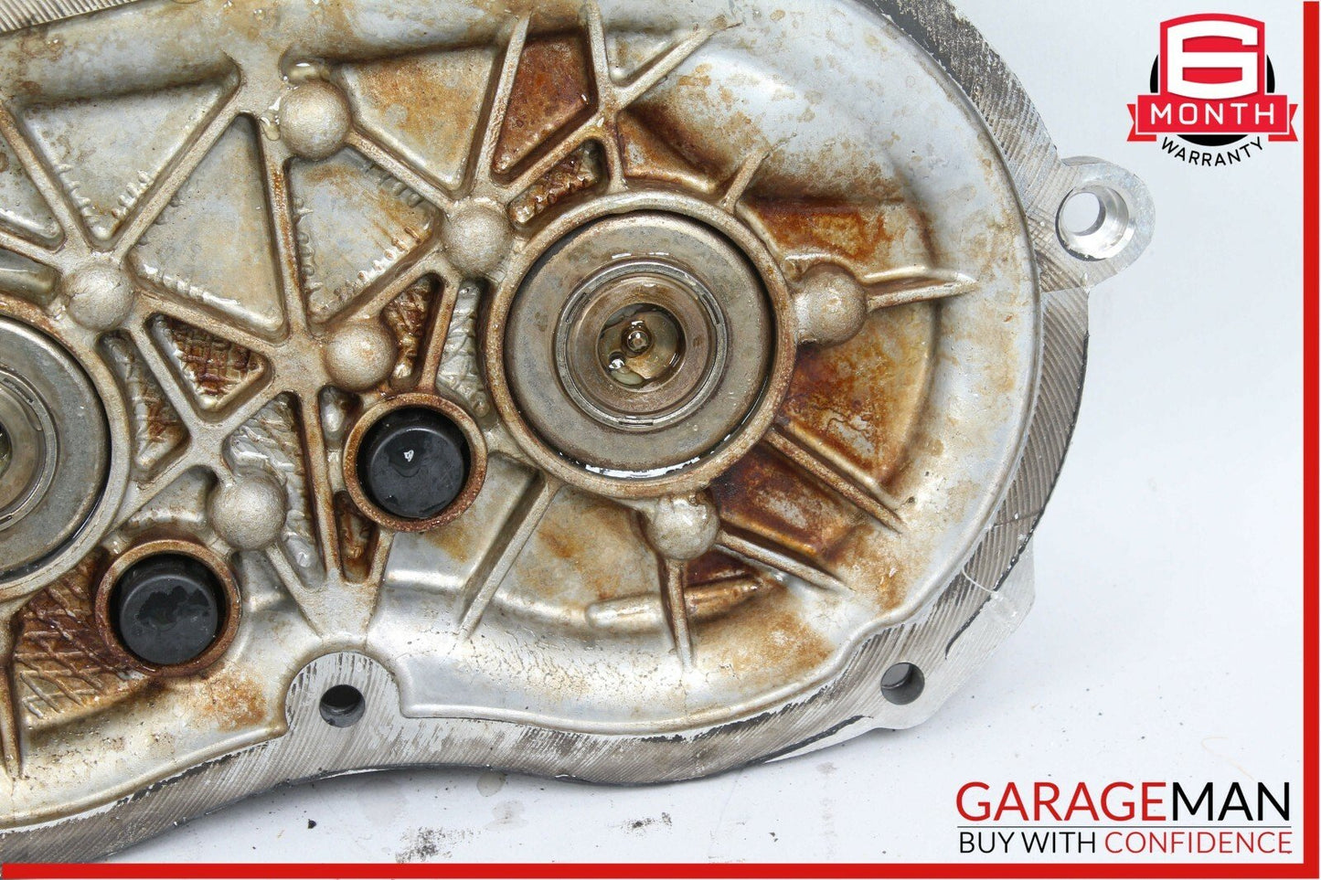 06-10 Mercedes W221 S550 R350 E350 Front Right Engine Timing Chain Cover Plate