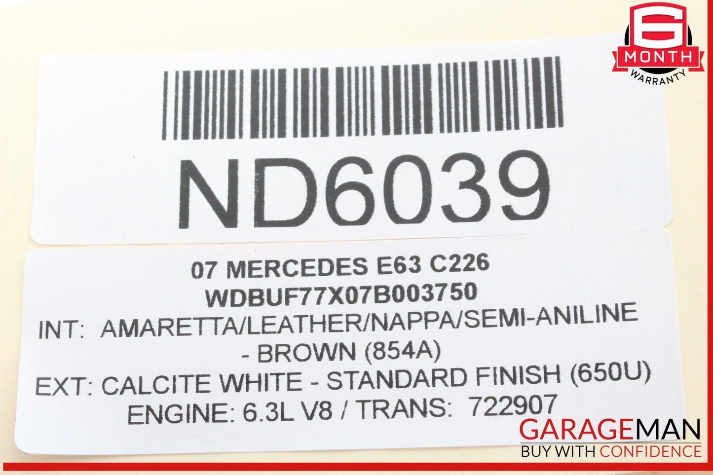 03-09 Mercedes W211 E63 AMG E350 Front Left Driver Side Door Lock Latch Actuator