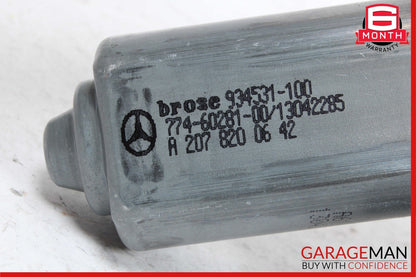 10-16 Mercedes W212 E350 Front Right Side Door Window Regulator Motor Unit OEM