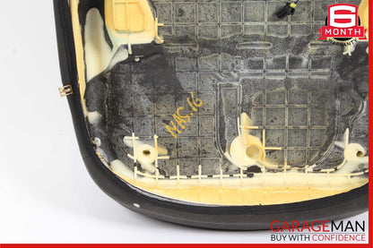 14-17 Maserati Ghibli Front Right Side Lower Bottom Seat Cushion Cover Black OEM