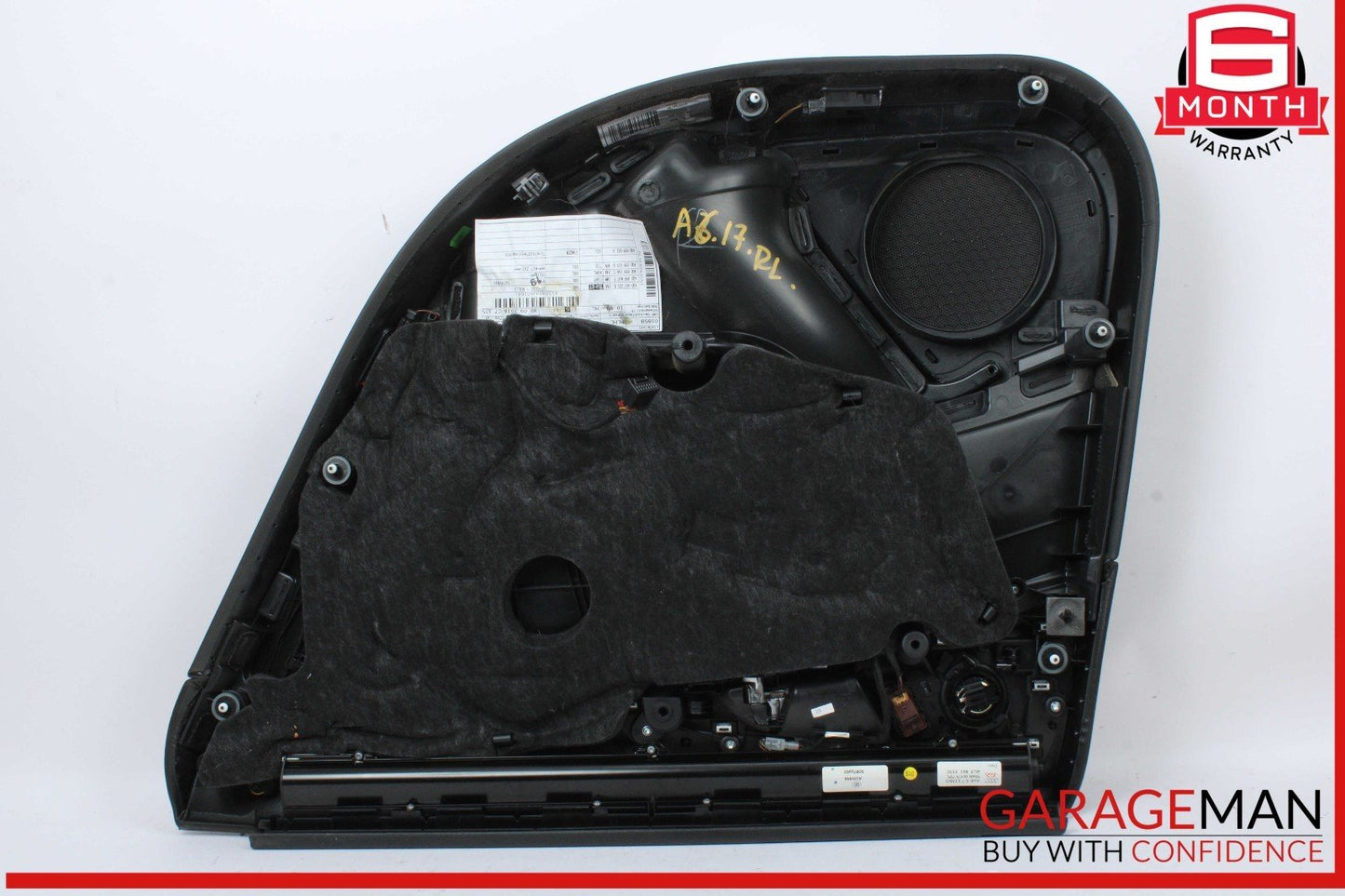 12-18 Audi A6 S6 Rear Left Driver Side Interior Door Panel 4G0867221 OEM
