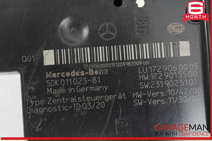 12-16 Mercedes R172 SLK250 SLK350 Rear Fuse Relay Box Module 1729060005 OEM