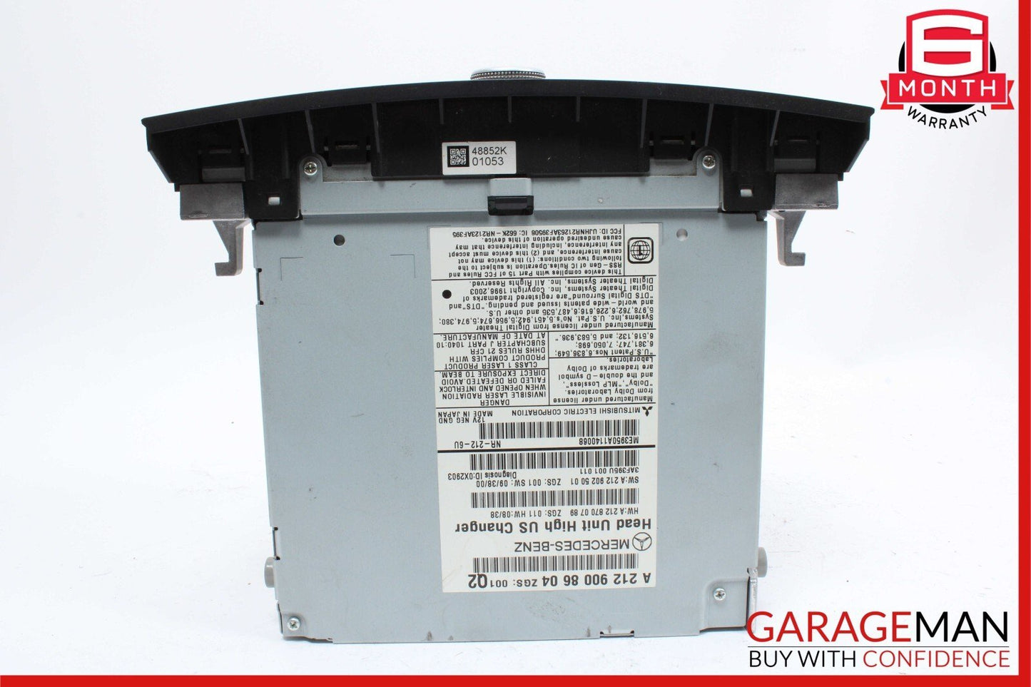 10-11 Mercedes W212 E350 E550 Comand Command Head Unit CD Changer Radio OEM