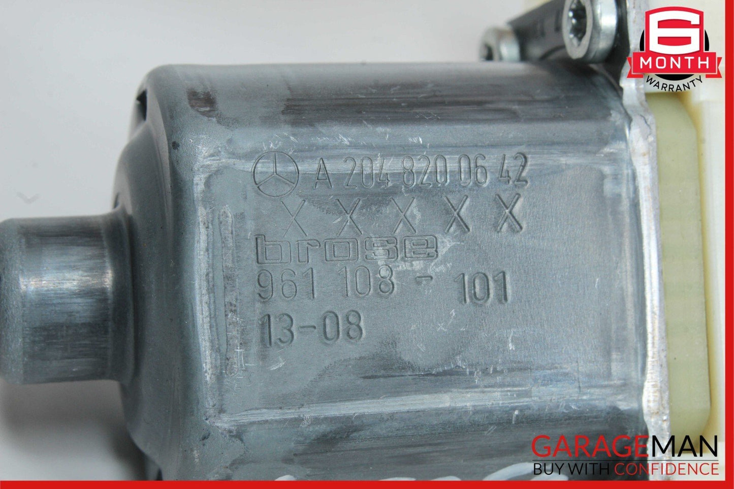 08-16 Mercedes E350 GLK350 E400 C300 Rear Right Door Window Regulator Motor OEM