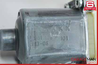 08-16 Mercedes E350 GLK350 E400 C300 Rear Right Door Window Regulator Motor OEM