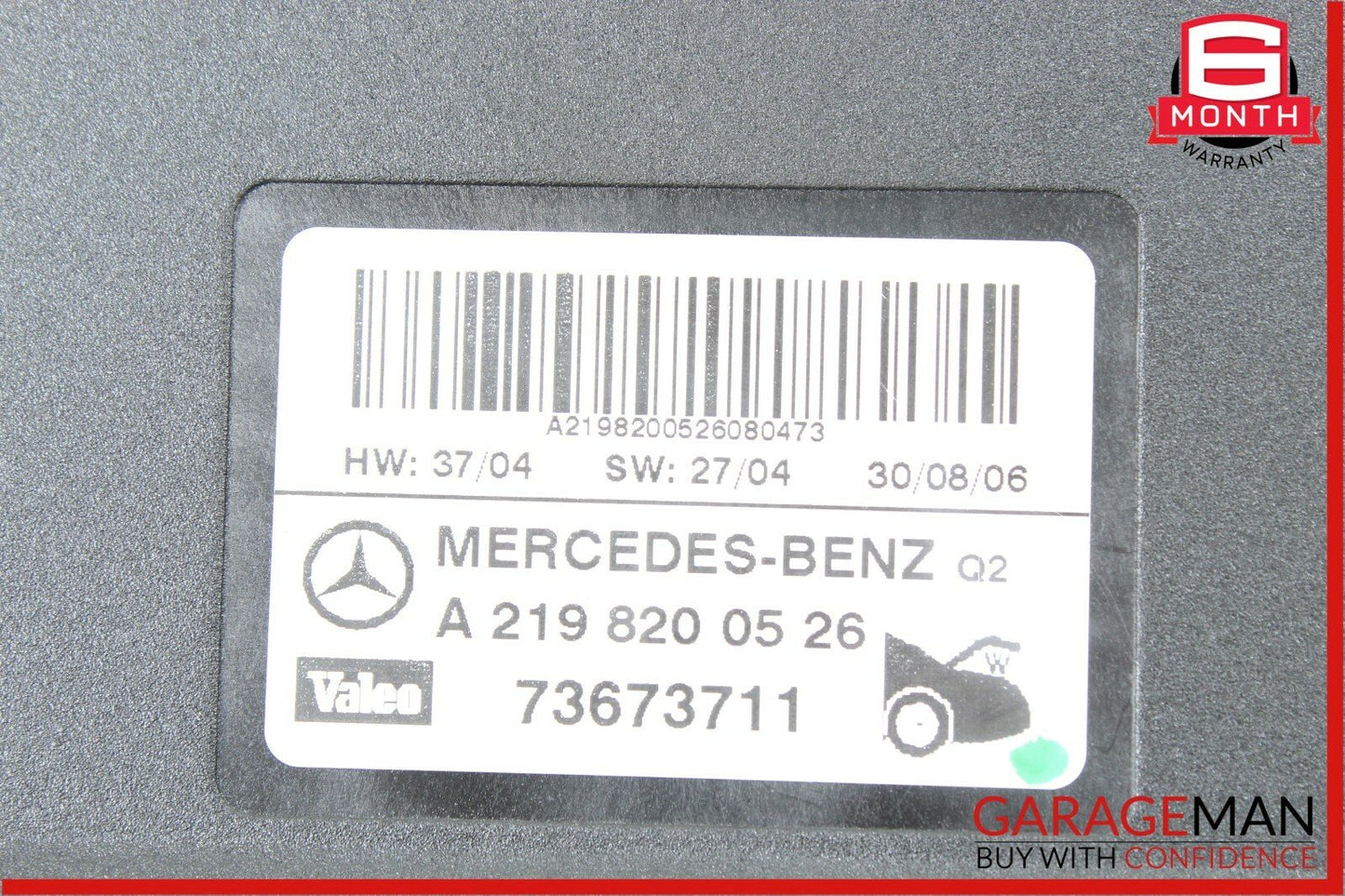 06-11 Mercedes CLS550 CLS55 AMG Trunk Lid Remote Lock Release Control Module OEM