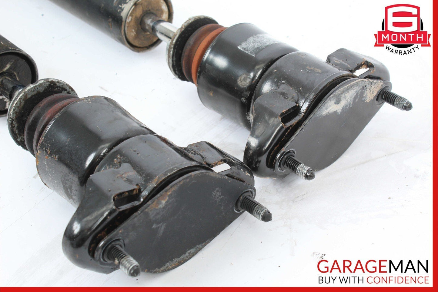 06-12 Mercedes W251 R350 R500 Rear Left & Right Air Shock Absorber Strut Set OEM