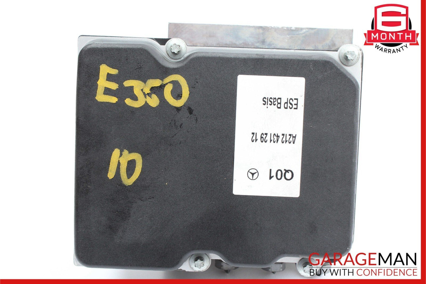 10-14 Mercedes W212 E350 E550 ABS Anti Lock Pump Brake Module 2124312912 OEM