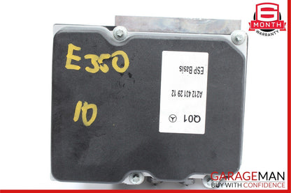 10-14 Mercedes W212 E350 E550 ABS Anti Lock Pump Brake Module 2124312912 OEM