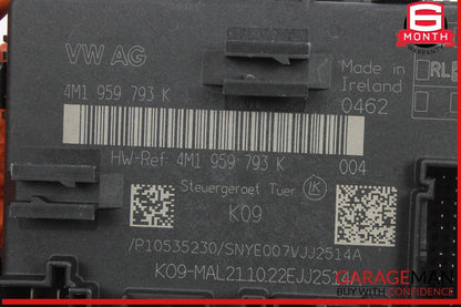 18-24 Audi Q5 Front Left Driver Side Door Control Module Unit 4M1959793K OEM