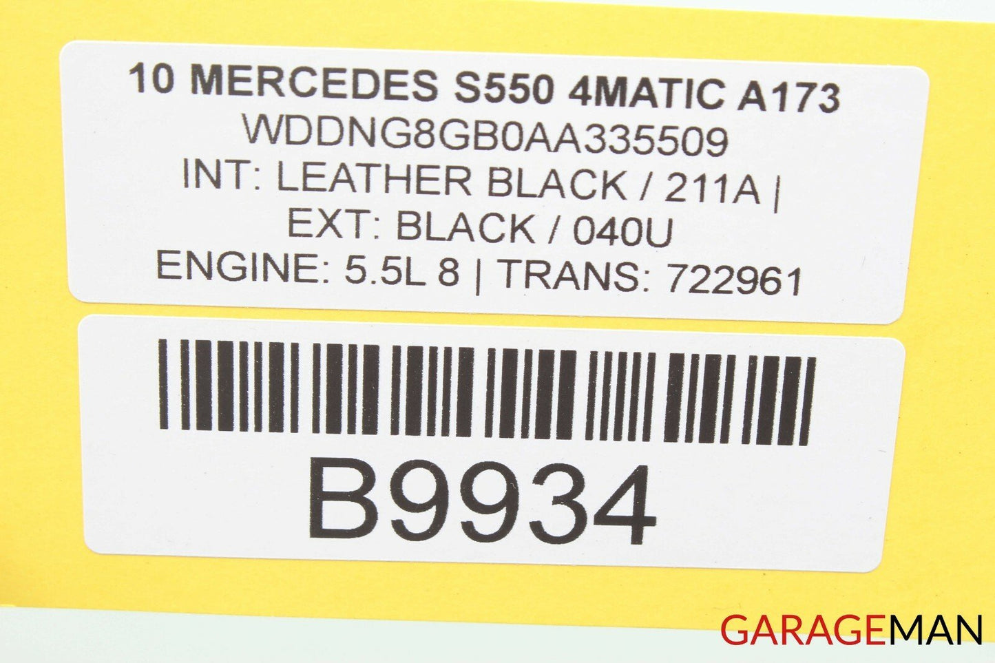 07-13 Mercedes W221 S550 CL63 AMG Front Right Passenger Side Seat Control Switch