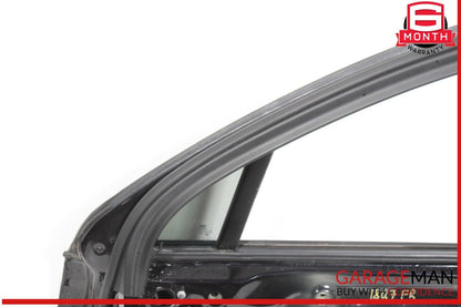 17-19 Audi Q7 Front Right Passenger Side Door Shell Black OEM