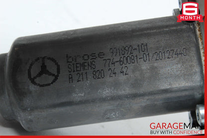 03-09 Mercedes W211 E550 E320 Rear Right Side Window Regulator Motor Unit OEM