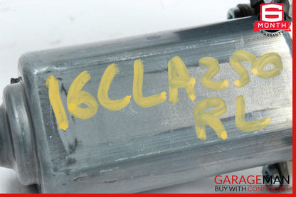14-18 Mercedes W117 CLA250 Rear Left Driver Side Door Window Regulator Motor OEM