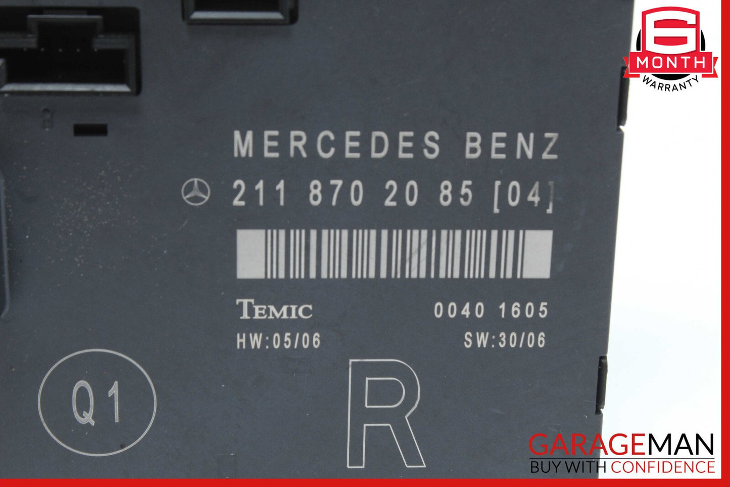 03-09 Mercedes W211 E350 E550 Front Right Passenger Door Control Module OEM
