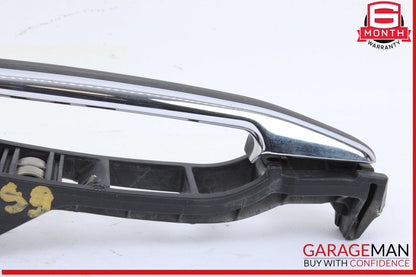 96-02 Mercedes W210 E320 E420 Rear Left Exterior Door Handle Black OEM