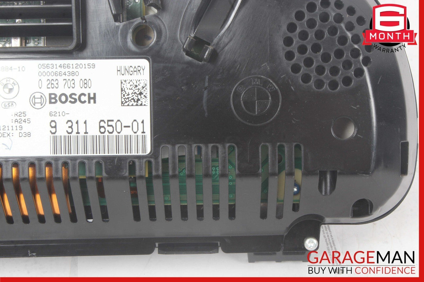 09-19 BMW 640i 650i 535i Instrument Cluster Speedometer 9311650-01 OEM