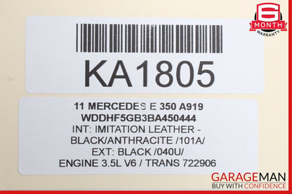 08-18 Mercedes W212 E350 C250 SLK350 Front Left Side Door Control Module Unit
